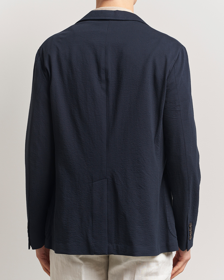 Men | Blazers | Polo Ralph Lauren | Single Breasted Seersucker Sportcoat Navy