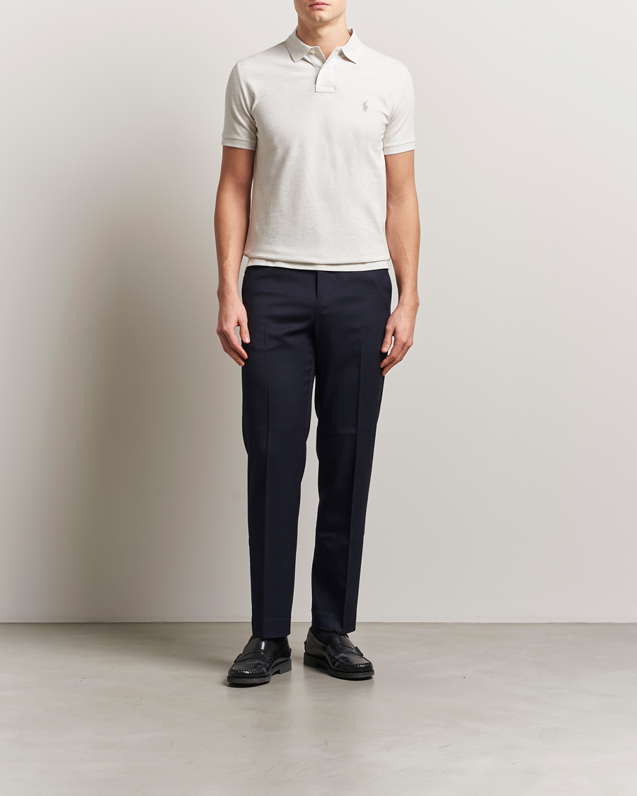 Men | Polo Shirts | Polo Ralph Lauren | Custom Slim Fit Polo Soho Heather