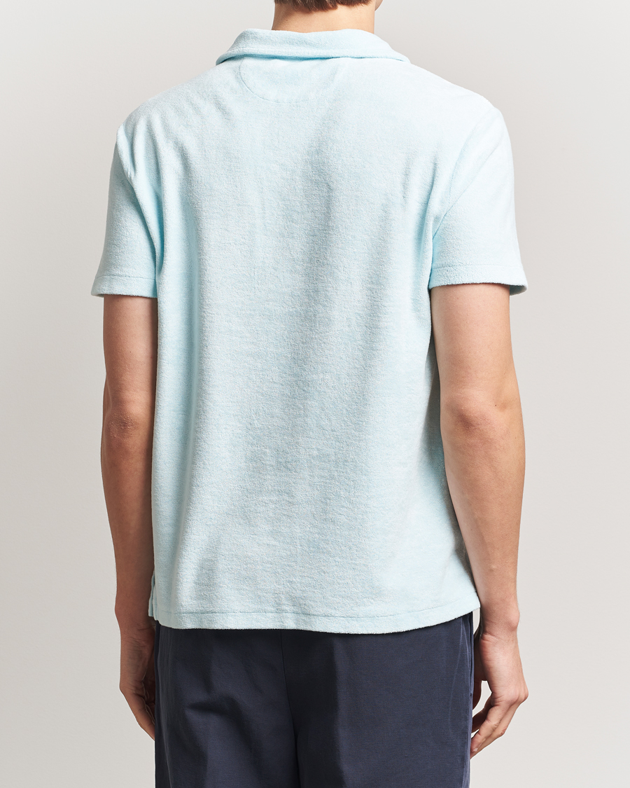 Men | Polo Shirts | Polo Ralph Lauren | Cotton Terry Polo Sky