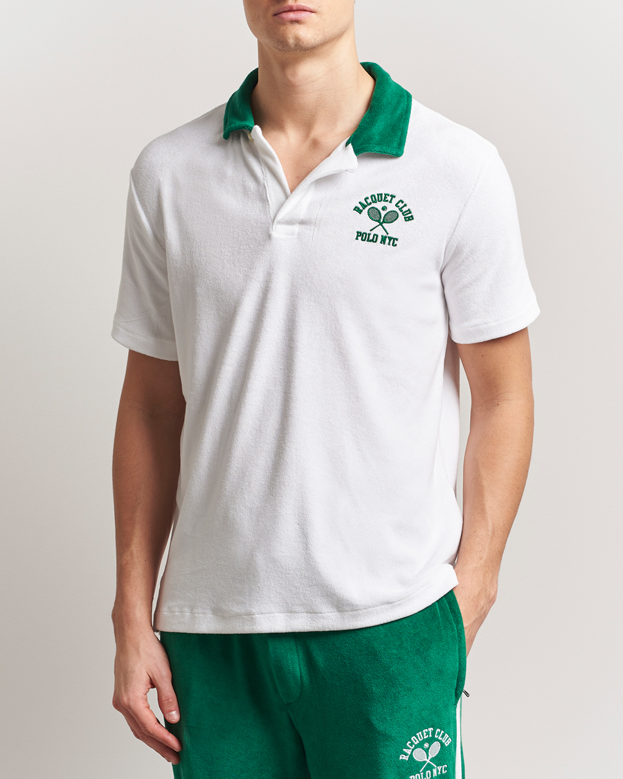 Men | Polo Shirts | Polo Ralph Lauren | Short Sleeve Polo Shirt White