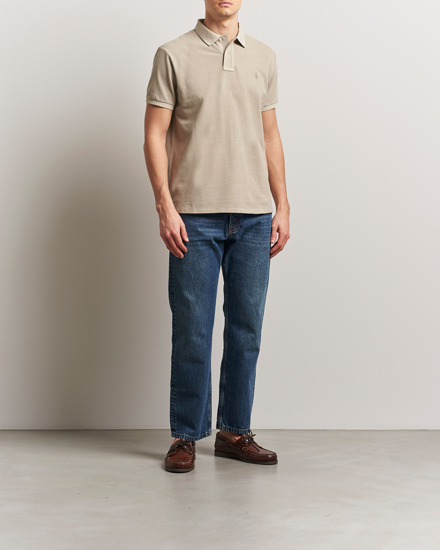 Men | Polo Shirts | Polo Ralph Lauren | Custom Slim Fit Polo Olive