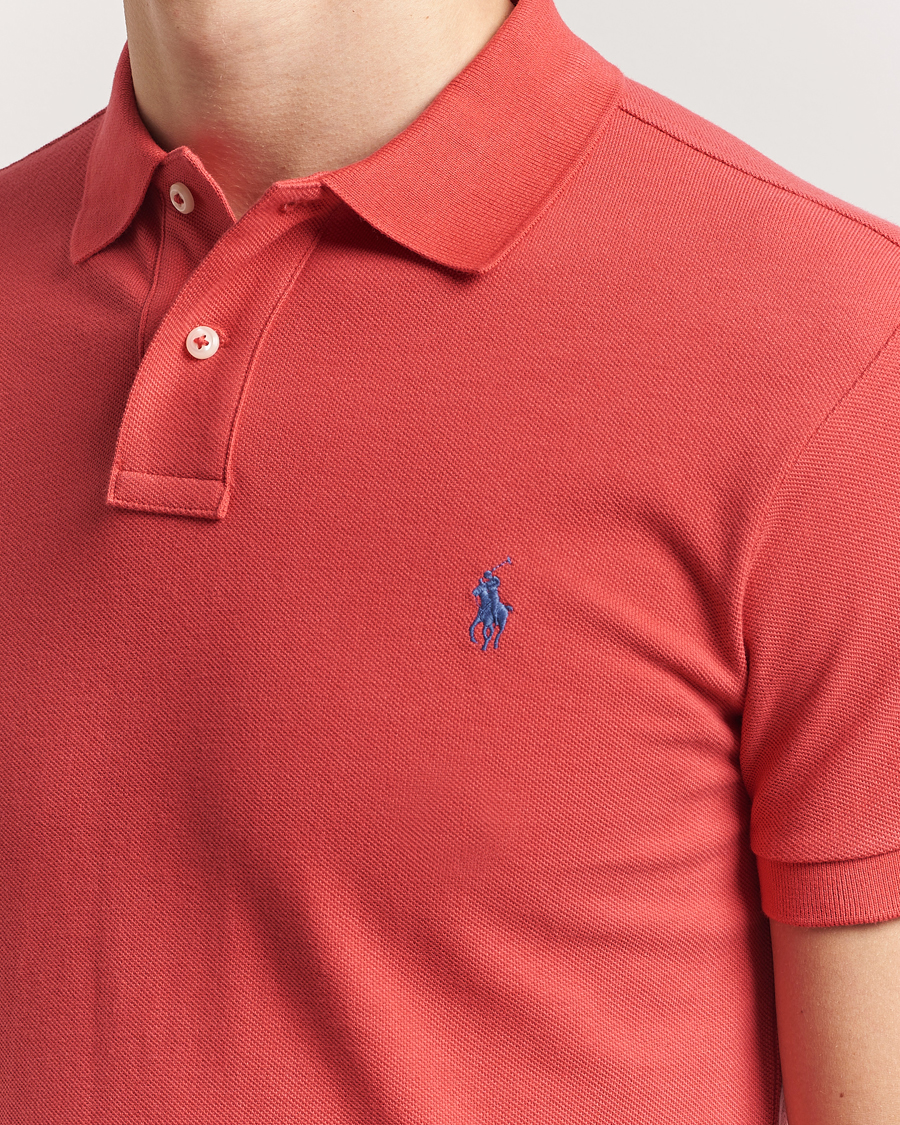 Men | Polo Shirts | Polo Ralph Lauren | Slim Fit Polo Spring Red