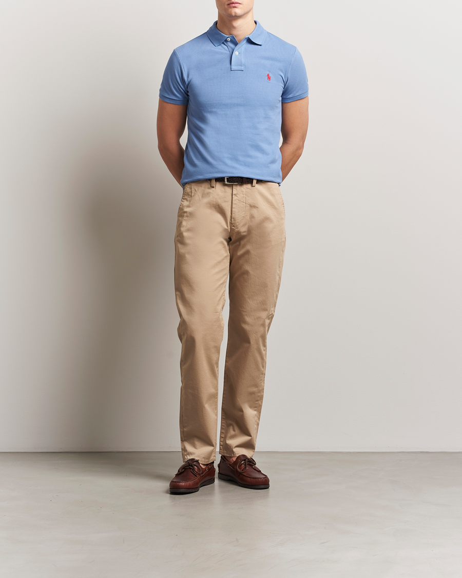 Men | Polo Shirts | Polo Ralph Lauren | Slim Fit Polo Campus Blue