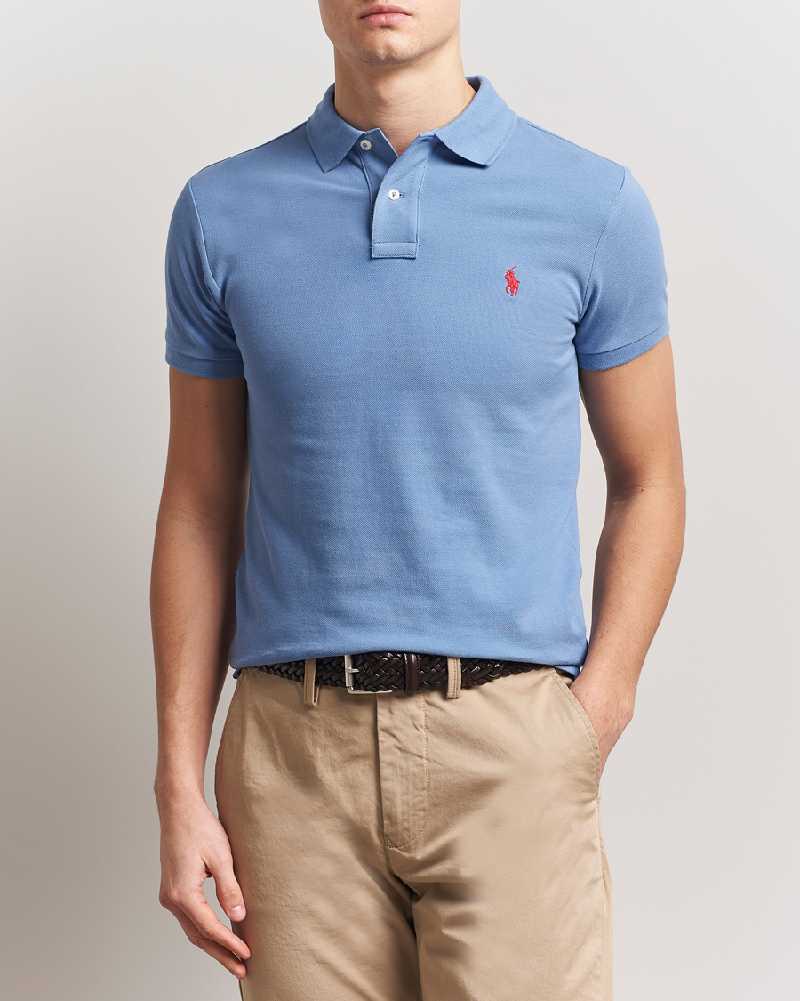 Men | Polo Shirts | Polo Ralph Lauren | Slim Fit Polo Campus Blue