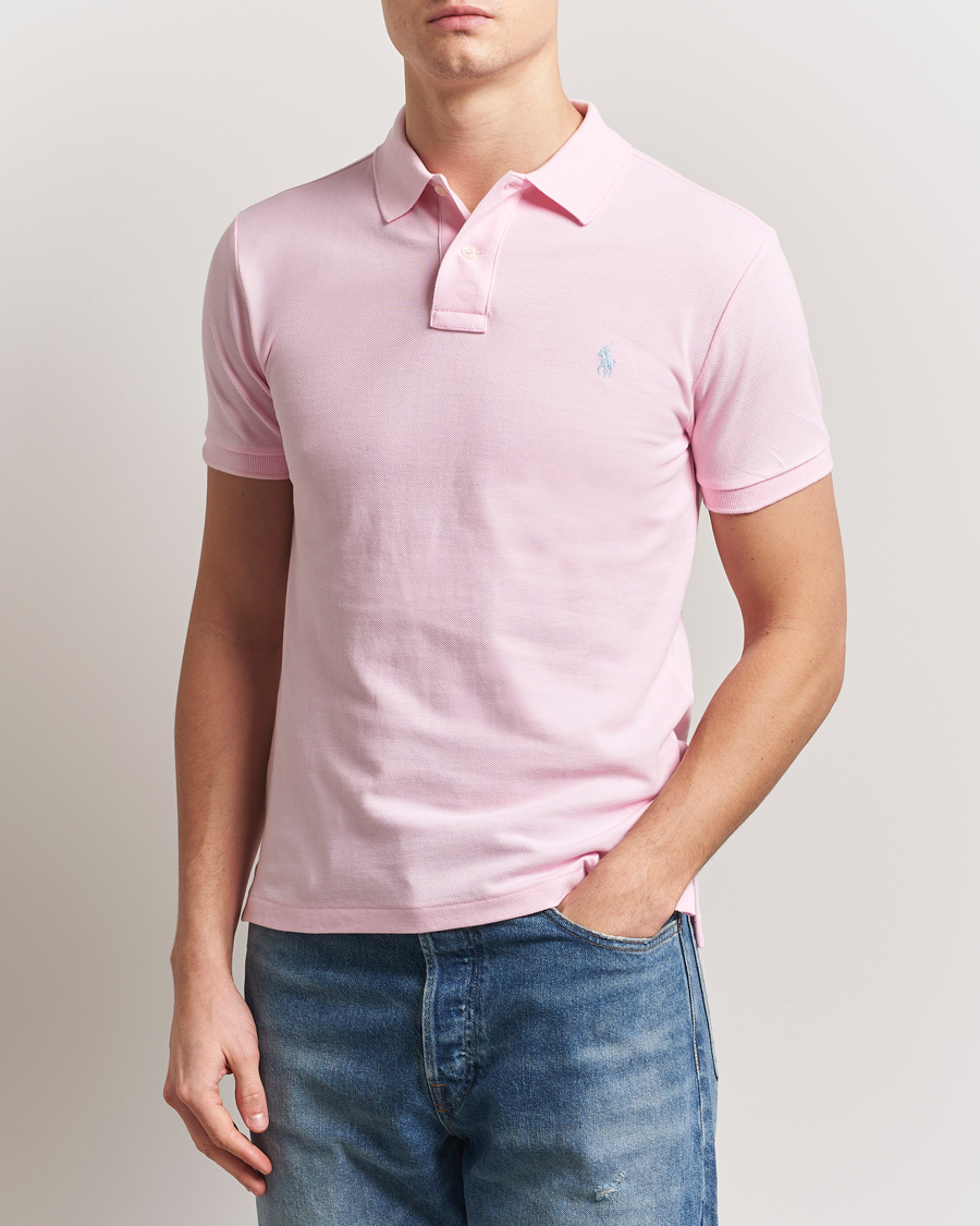 Men | Polo Shirts | Polo Ralph Lauren | Slim Fit Polo Bath Pink
