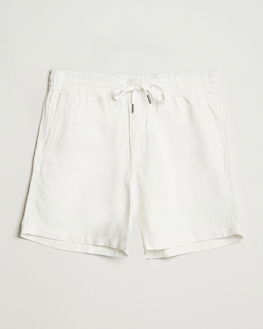Men | Shorts | Polo Ralph Lauren | Prepster Linen Shorts Deckwash White