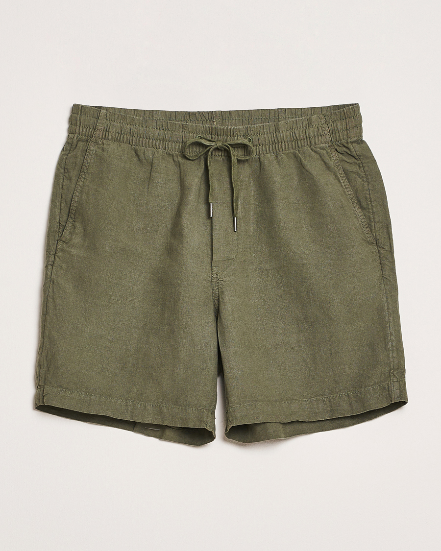 Men | Shorts | Polo Ralph Lauren | Prepster Linen Shorts New Olive