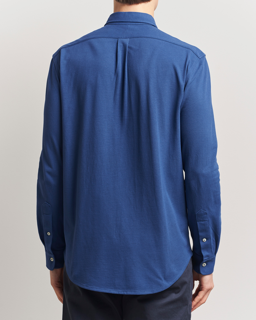 Men | Shirts | Polo Ralph Lauren | Featherweight Mesh Shirt Annapolis Blue