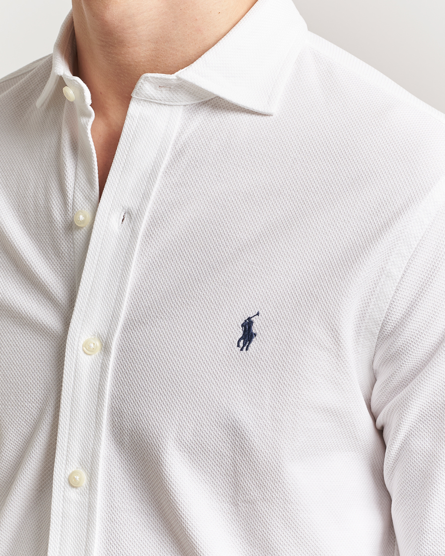 Men | Shirts | Polo Ralph Lauren | Cotton Long Sleeve Shirt White
