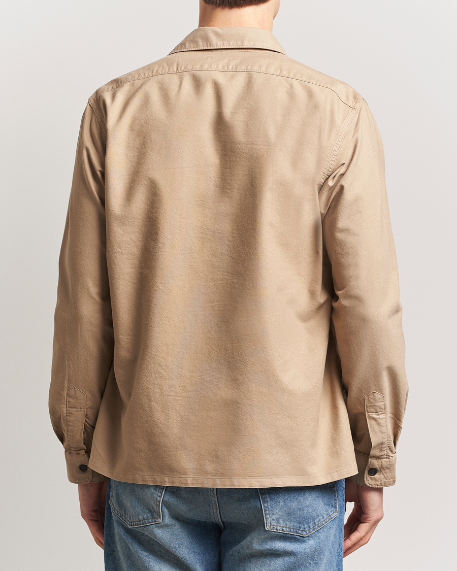 Men | Shirts | Polo Ralph Lauren | Full Zip Overshirt Surrey Tan
