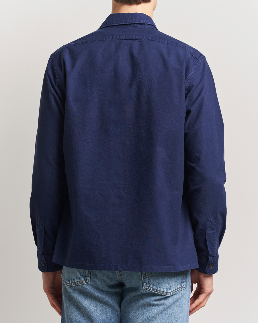 Men | Shirts | Polo Ralph Lauren | Full Zip Overshirt Newport Navy