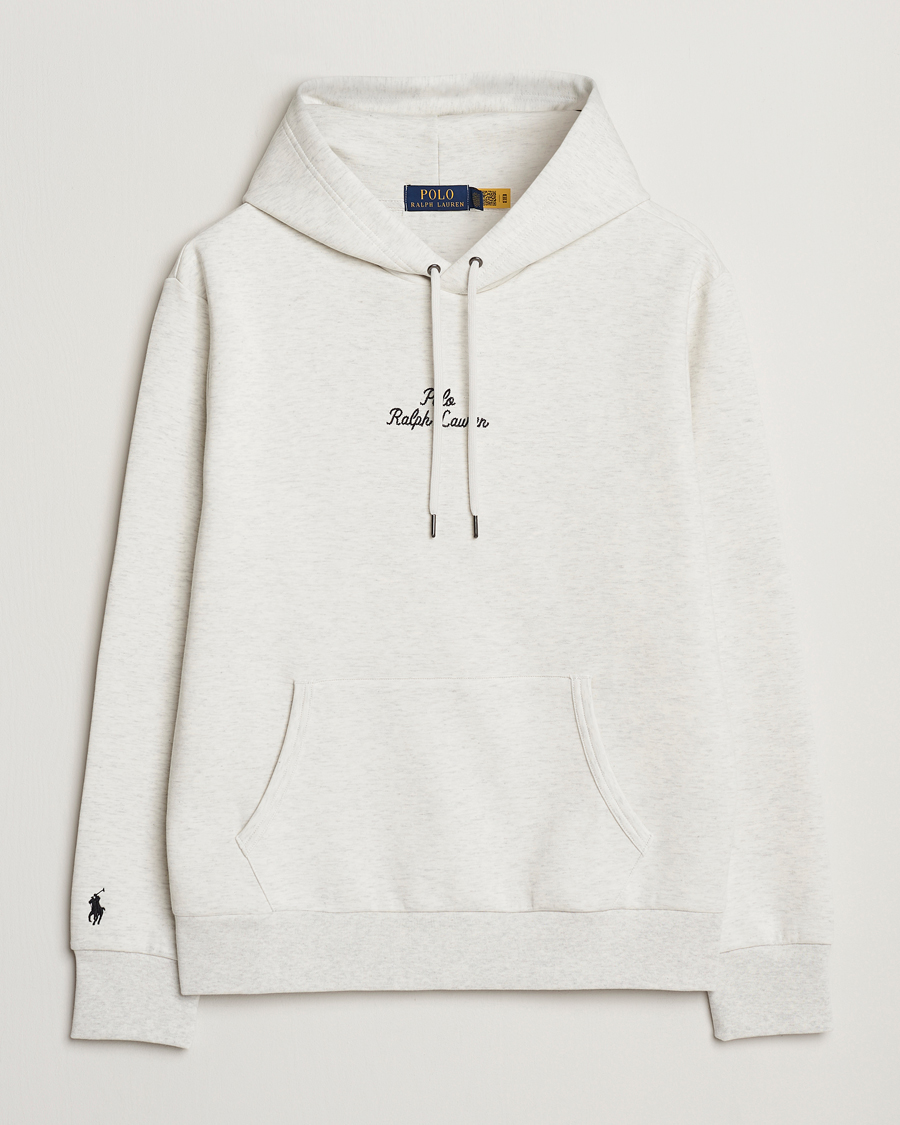Men | Sweaters & Knitwear | Polo Ralph Lauren | Central Logo Hoodie Soho Heather