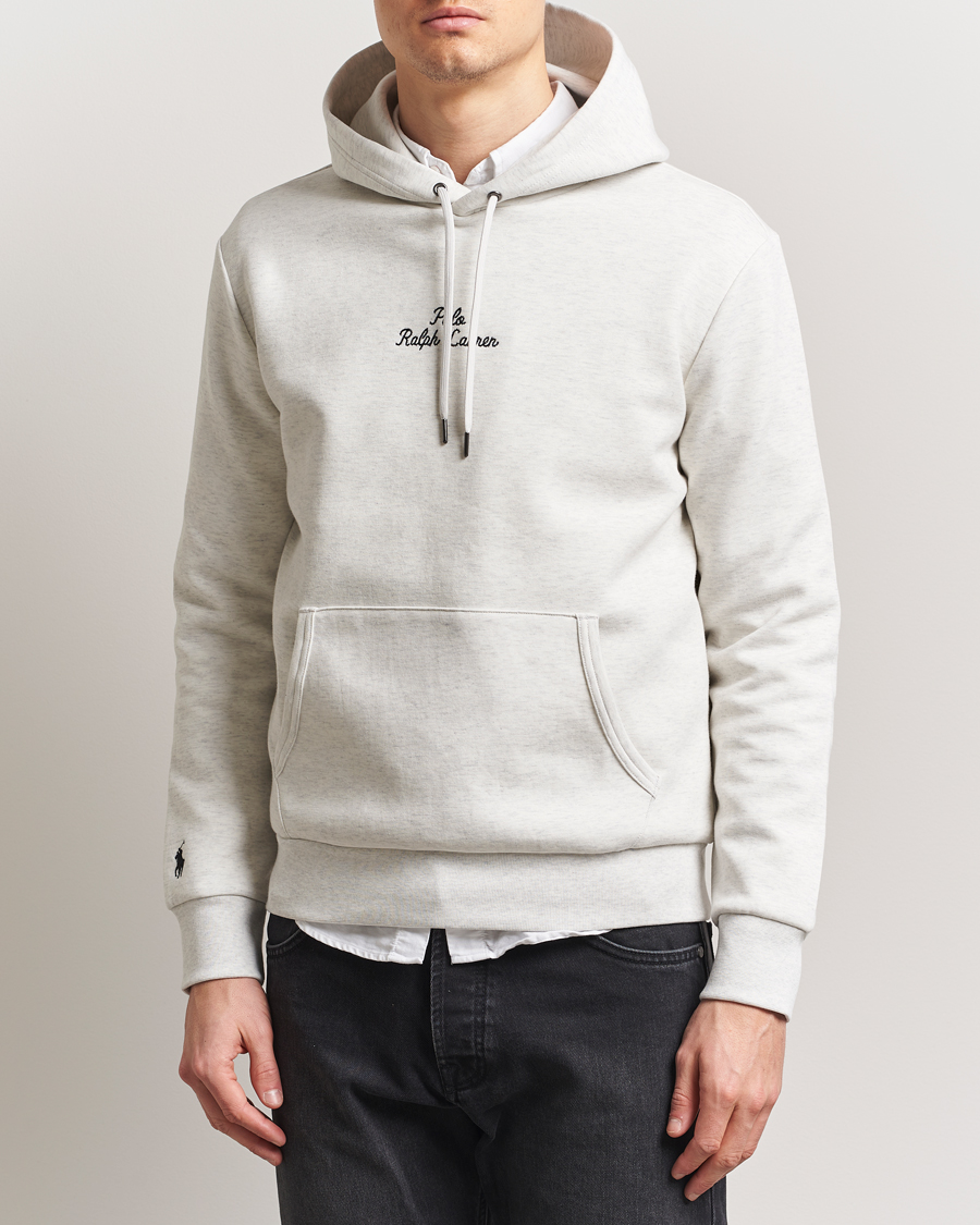 Men | Sweaters & Knitwear | Polo Ralph Lauren | Central Logo Hoodie Soho Heather