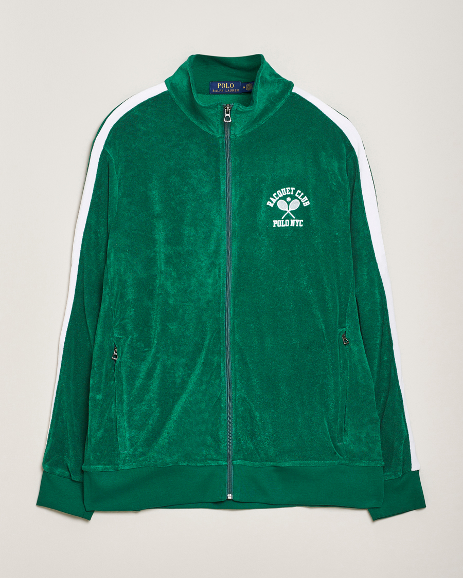 Men | Sweaters & Knitwear | Polo Ralph Lauren | Track Jacket Tennis Green