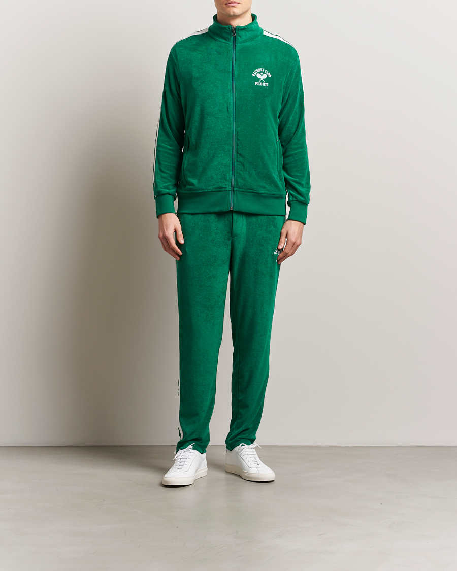 Men | Sweaters & Knitwear | Polo Ralph Lauren | Track Jacket Tennis Green