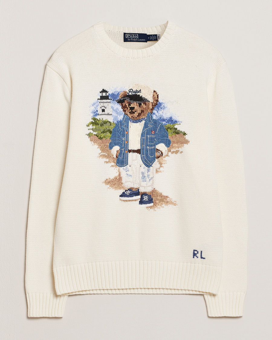 Men | Sweaters & Knitwear | Polo Ralph Lauren | Cotton Bear Pullover Nevis