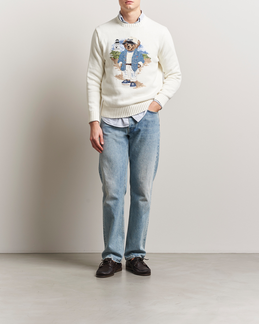 Men | Sweaters & Knitwear | Polo Ralph Lauren | Cotton Bear Pullover Nevis