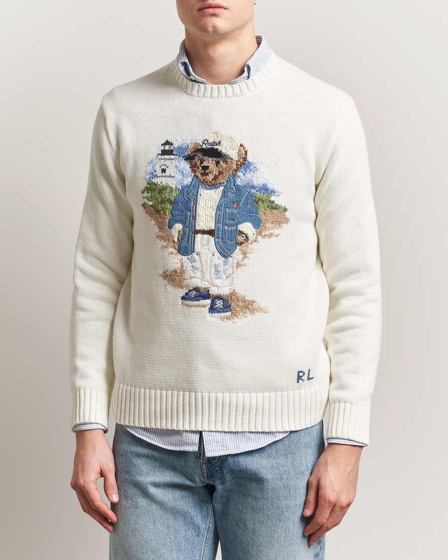 Men | Sweaters & Knitwear | Polo Ralph Lauren | Cotton Bear Pullover Nevis
