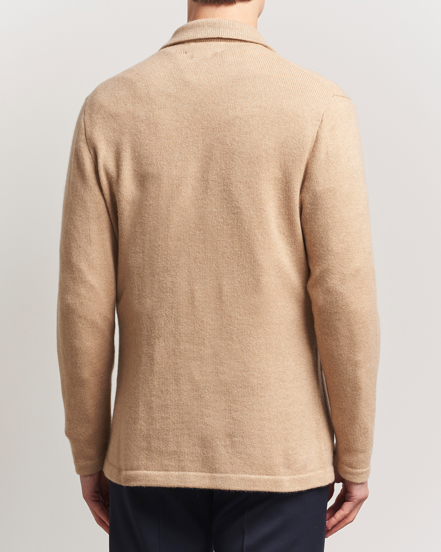 Men | Sweaters & Knitwear | Polo Ralph Lauren | Double Breasted Cashmere Cardigan Dune Melange