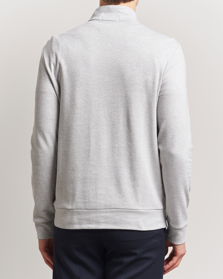 Men | Sweaters & Knitwear | Polo Ralph Lauren | Luxury Texture Half Zip Spring Heather