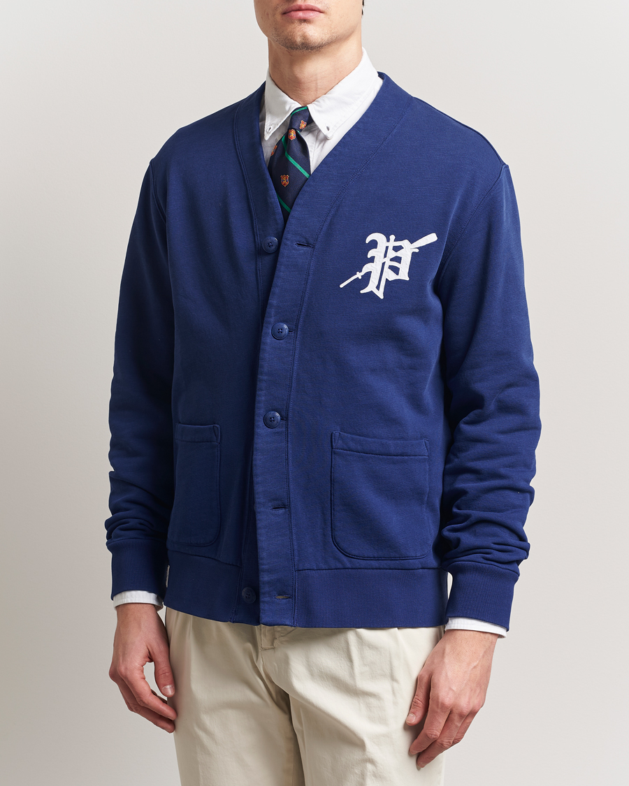 Men | Sweaters & Knitwear | Polo Ralph Lauren | Vintage Fleece Cardigan Fall Royal