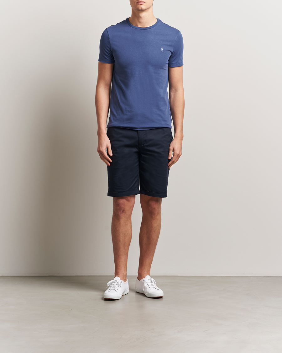 Men | T-Shirts | Polo Ralph Lauren | Crew Neck T-Shirt Light Navy