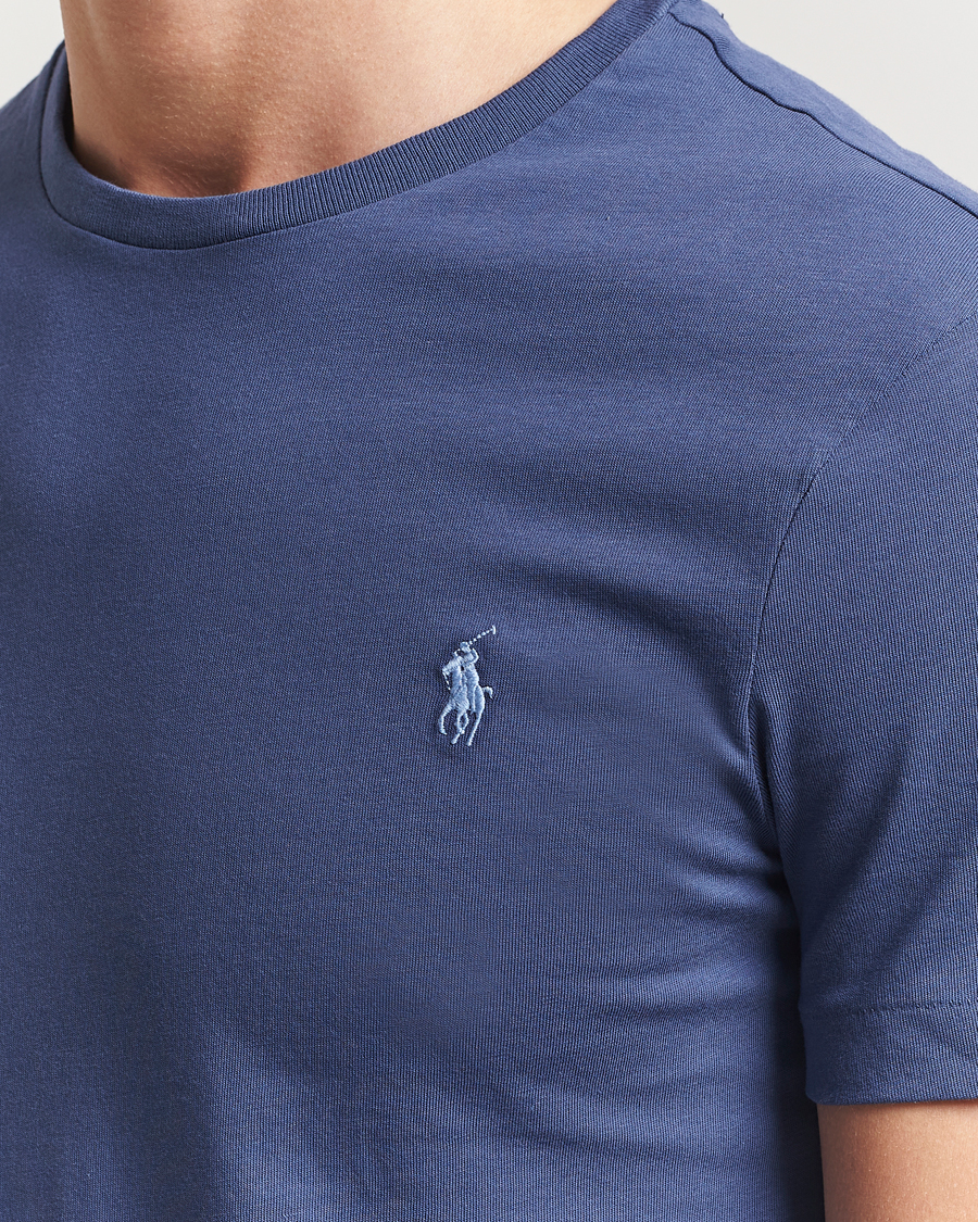 Men | T-Shirts | Polo Ralph Lauren | Crew Neck T-Shirt Light Navy