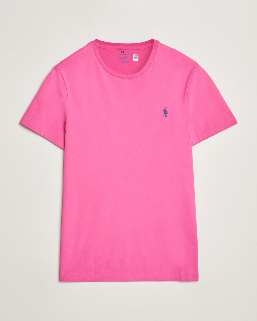 Men | T-Shirts | Polo Ralph Lauren | Crew Neck T-Shirt Pink