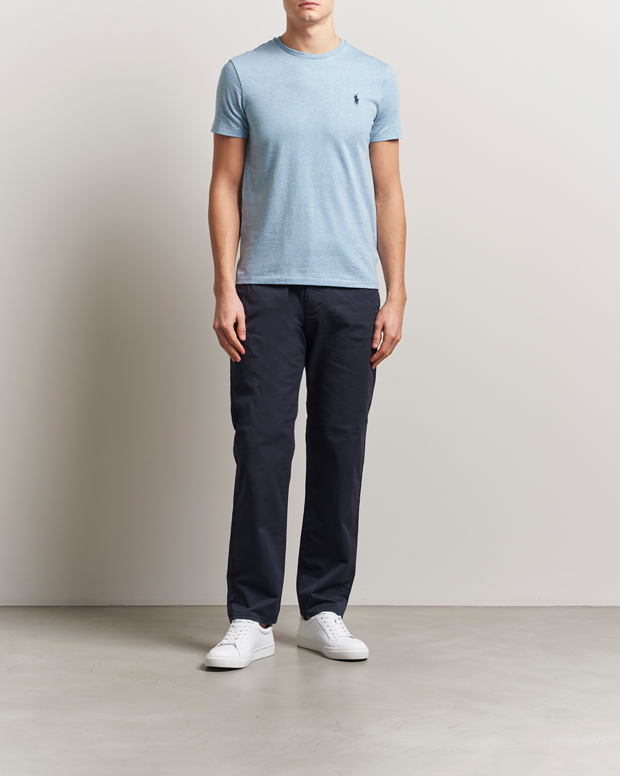 Men | T-Shirts | Polo Ralph Lauren | Crew Neck T-Shirt Modern Blue Heather