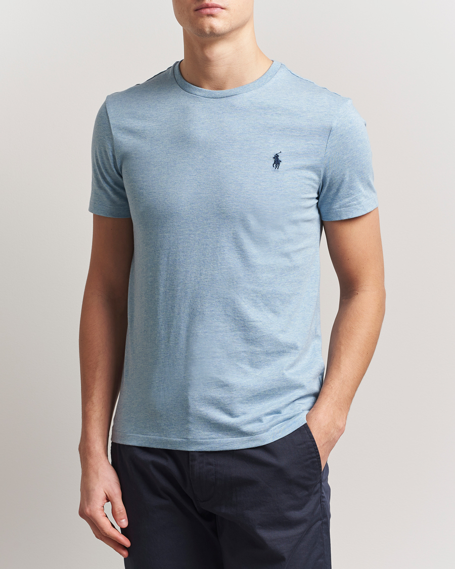 Men | T-Shirts | Polo Ralph Lauren | Crew Neck T-Shirt Modern Blue Heather