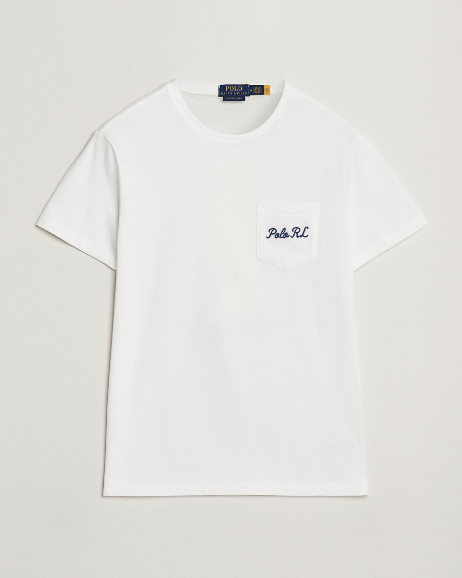 Men | T-Shirts | Polo Ralph Lauren | Iconic Bear Crew Neck T-Shirt White