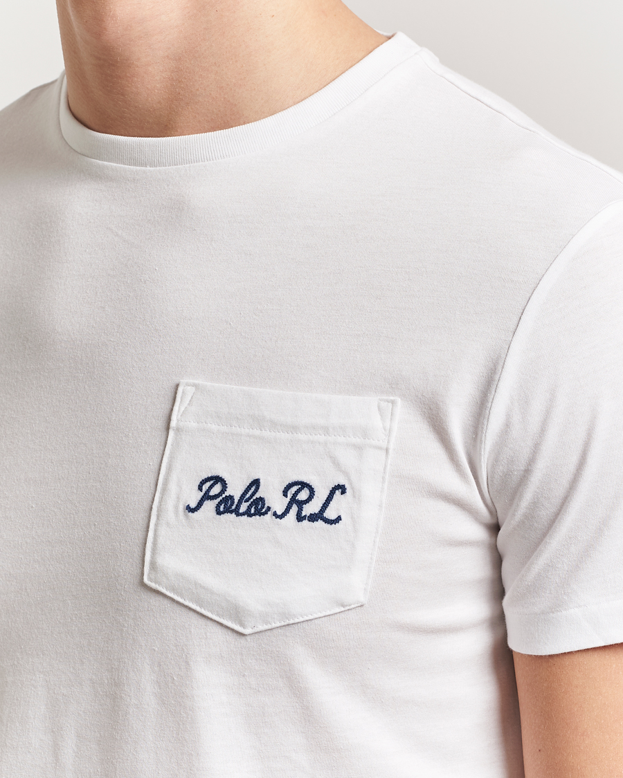 Men | T-Shirts | Polo Ralph Lauren | Iconic Bear Crew Neck T-Shirt White