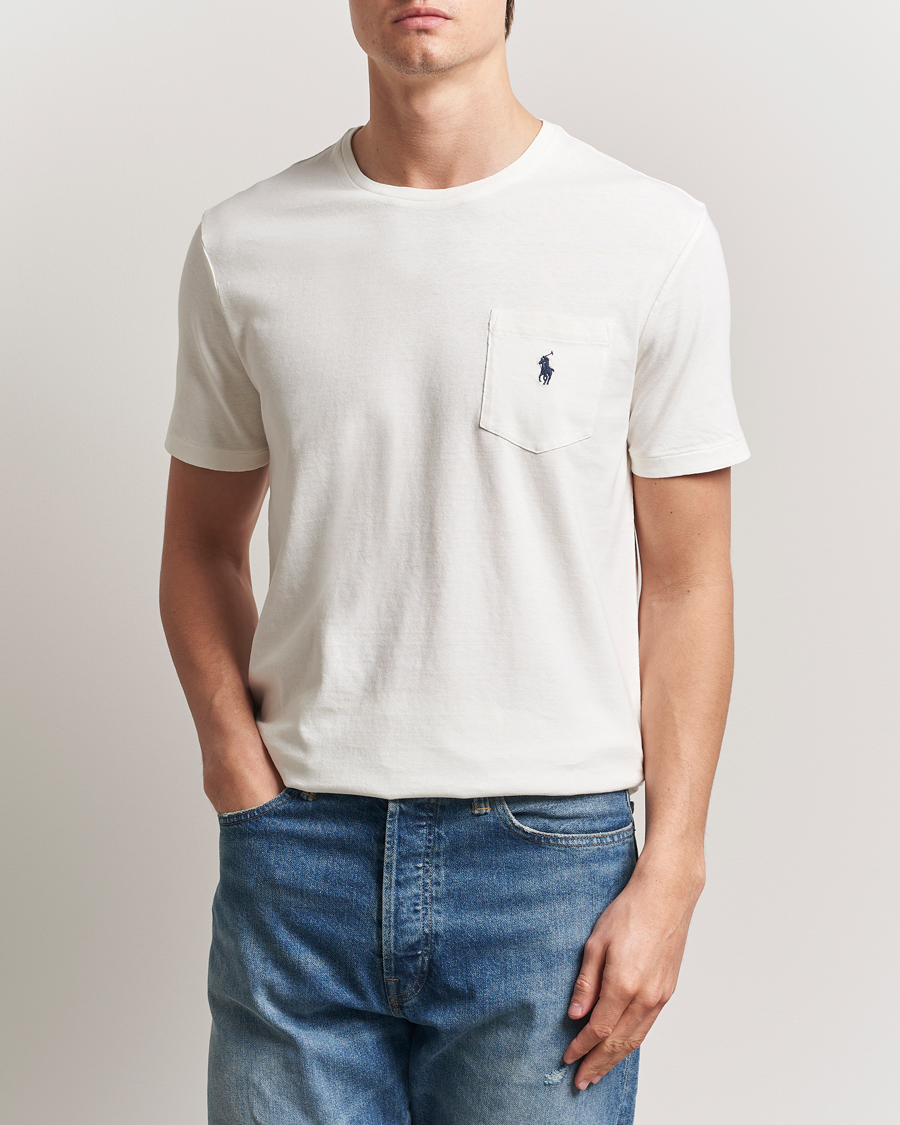 Men | T-Shirts | Polo Ralph Lauren | Cotton Linen T-Shirt Nevis