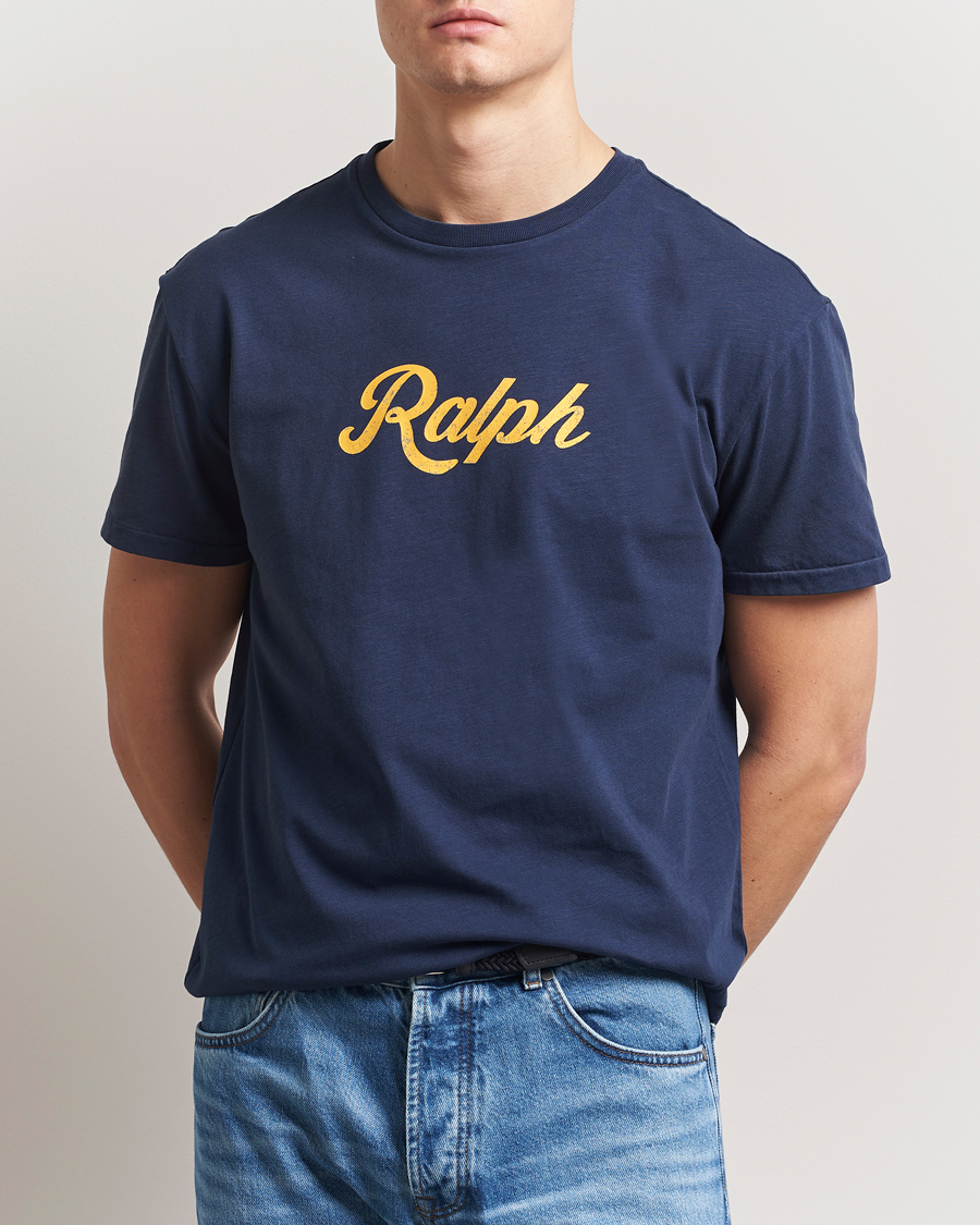Men | T-Shirts | Polo Ralph Lauren | Printed Ralph T-Shirt Navy