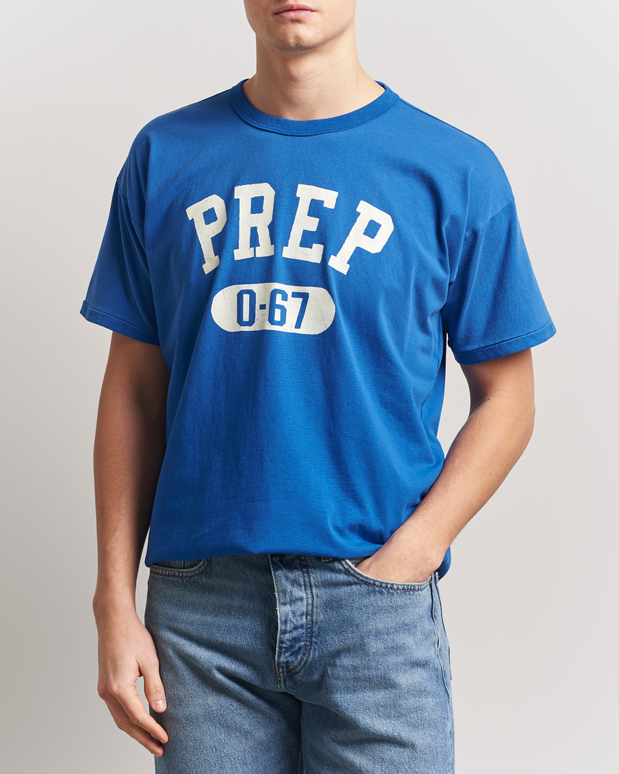 Men | T-Shirts | Polo Ralph Lauren | Vintage Crew Neck T-Shirt Heritage Blue