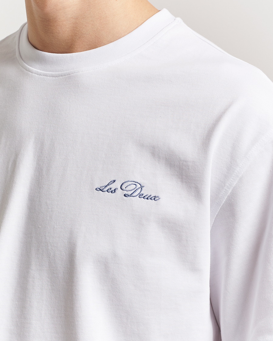 Men | T-Shirts | LES DEUX | Crew T-Shirt White