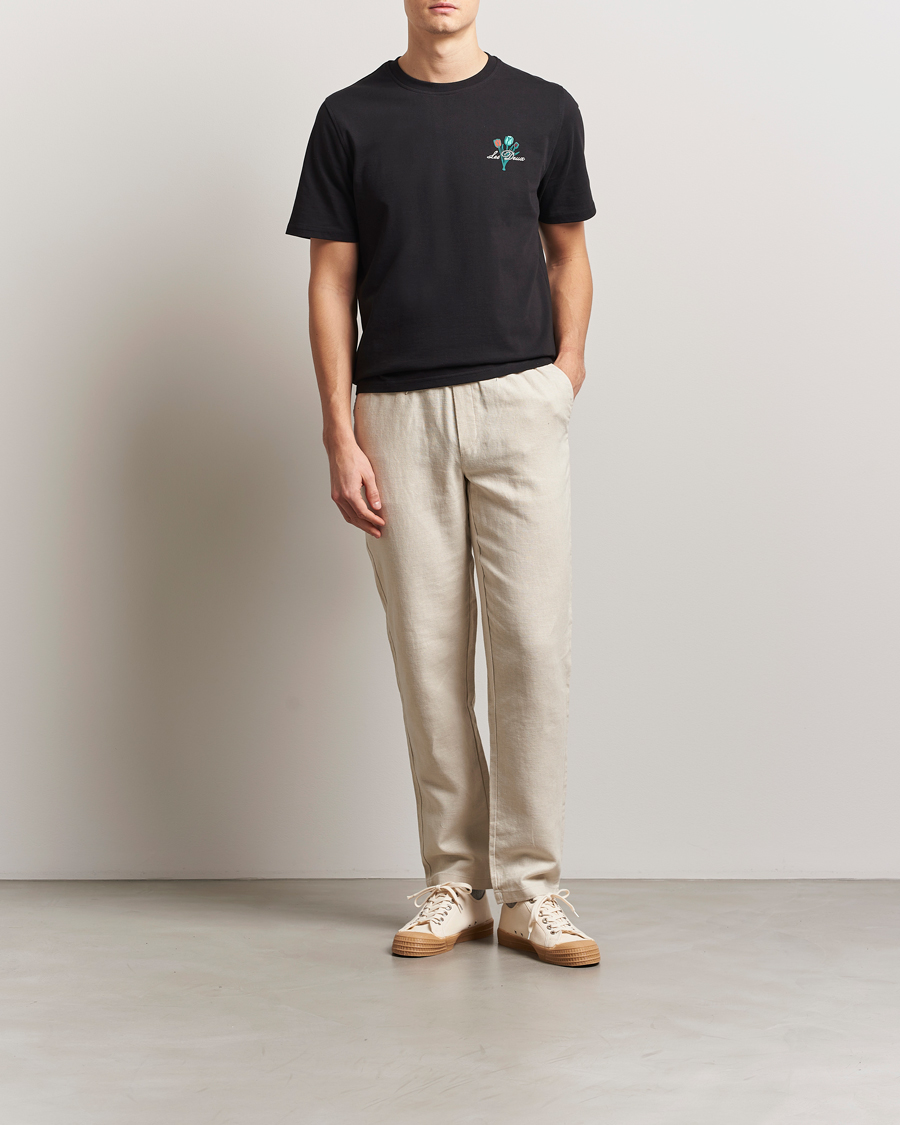 Men | Trousers | LES DEUX | Patrick Linen Pants Light Sand