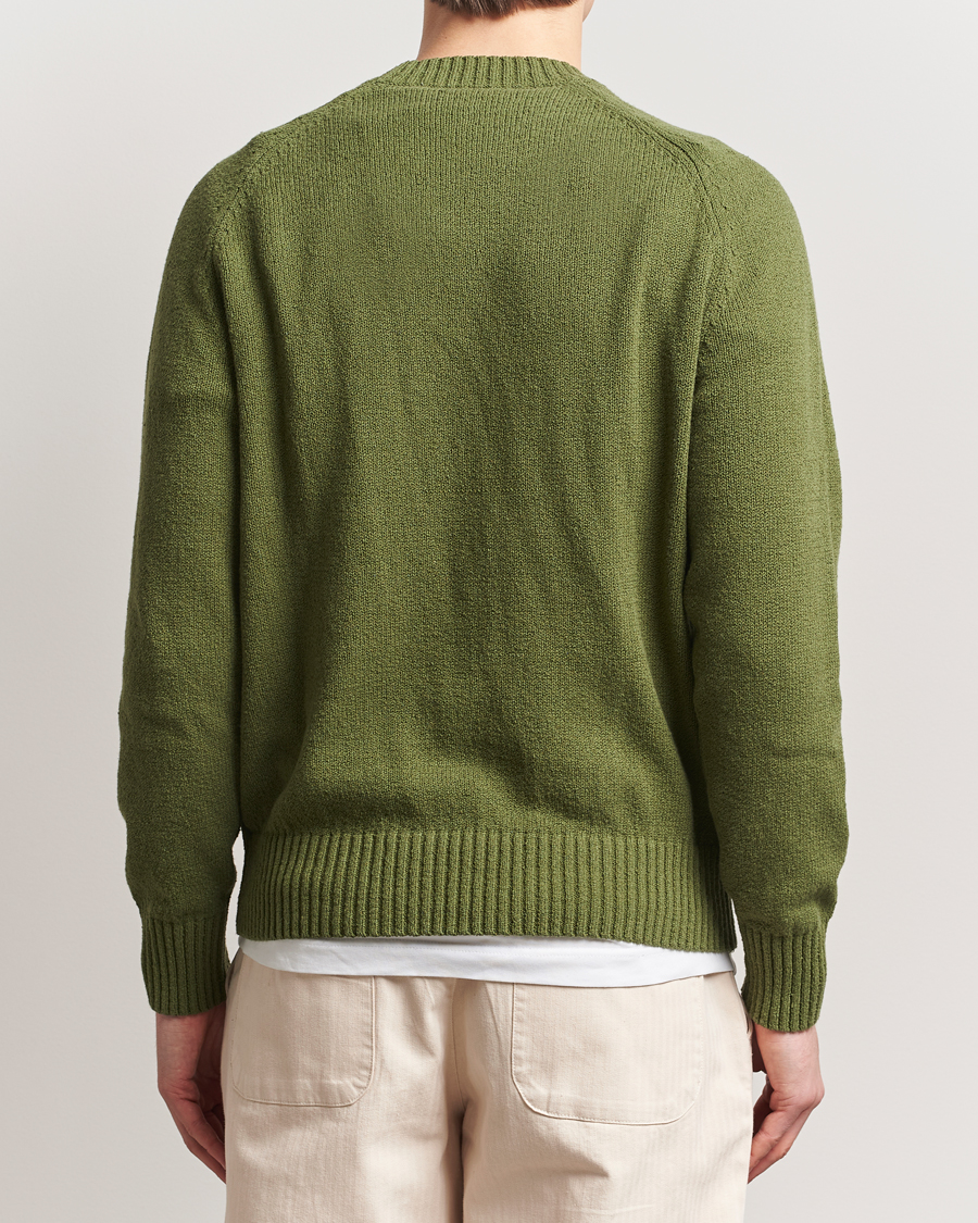 Men | Sweaters & Knitwear | LES DEUX | Brad Knitted Roundneck Chive Green
