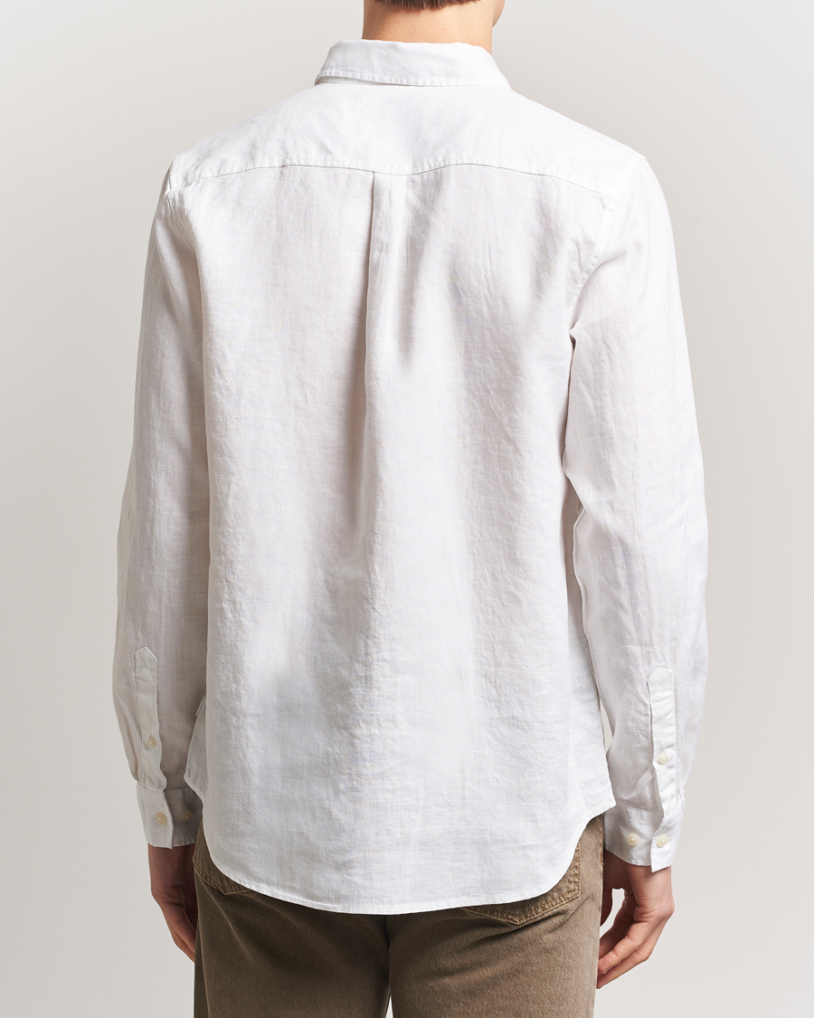 Men | Shirts | LES DEUX | Kristian Linen Shirt White