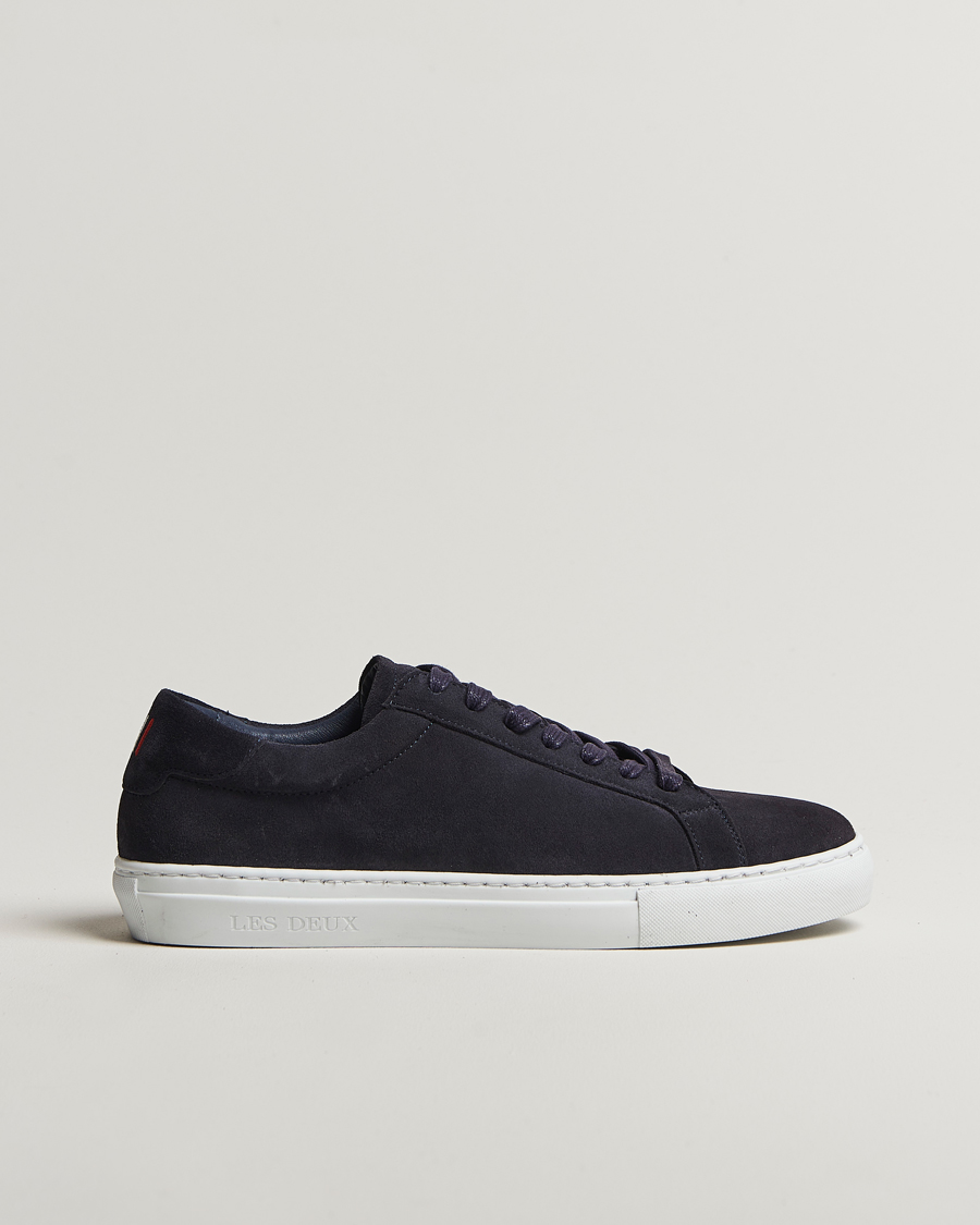 Men | Sneakers | LES DEUX | Theodor Suede Sneakers Navy