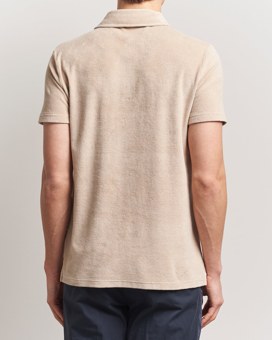 Men | Polo Shirts | Altea | Terry Cotton Polo Beige