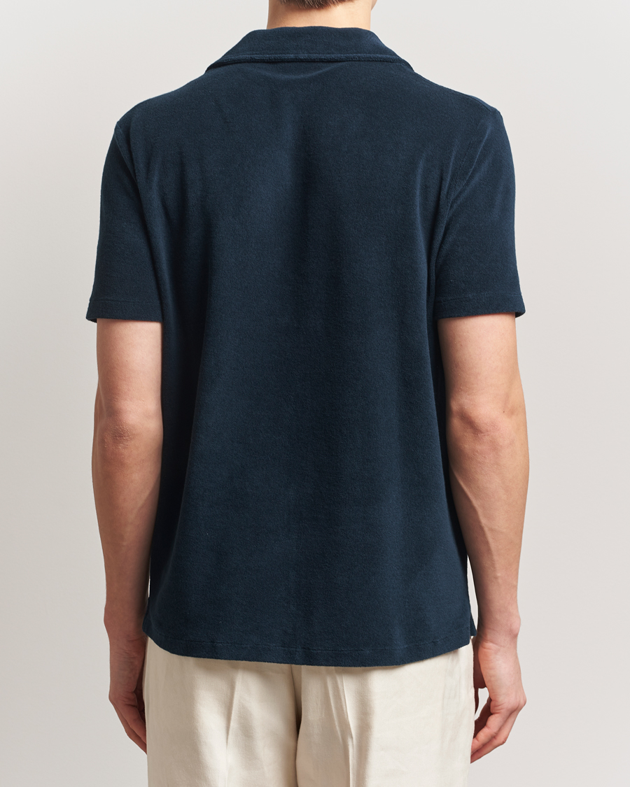 Men | Shirts | Altea | Terry Bowling Shirt Navy