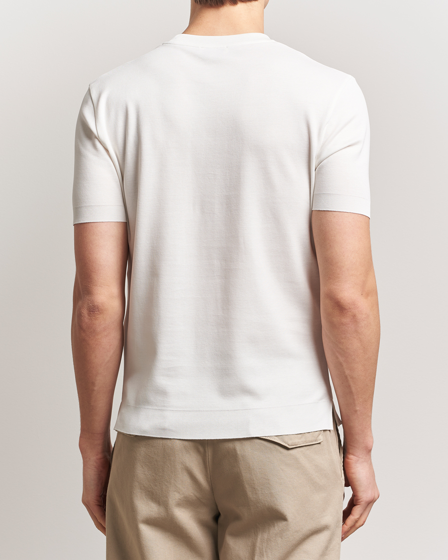 Men | T-Shirts | Altea | Jersey Piquet T-Shirt Off White