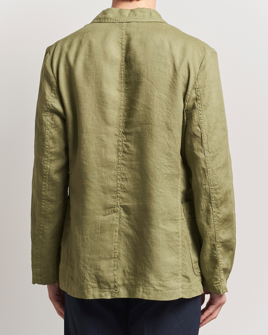 Men | Blazers | Aspesi | Samuraki Linen Blazer Military