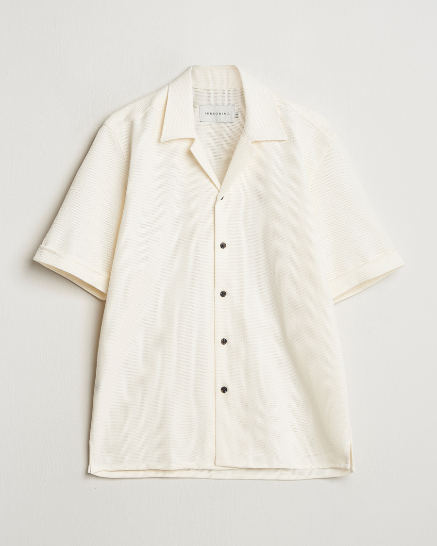Men | Shirts | Peregrine | Quay Cuban Collar Shirt White