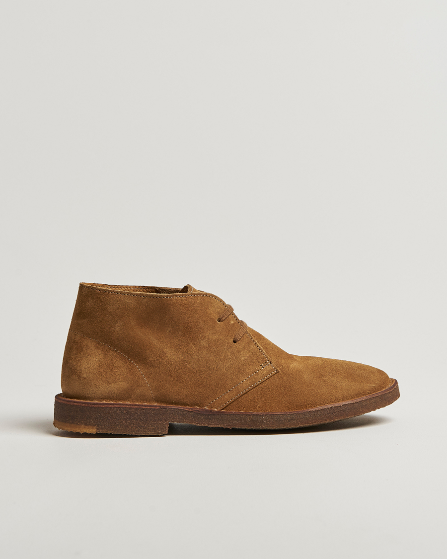 Men | Boots | Astorflex | Montflex Chukka Boots Whiskey Suede
