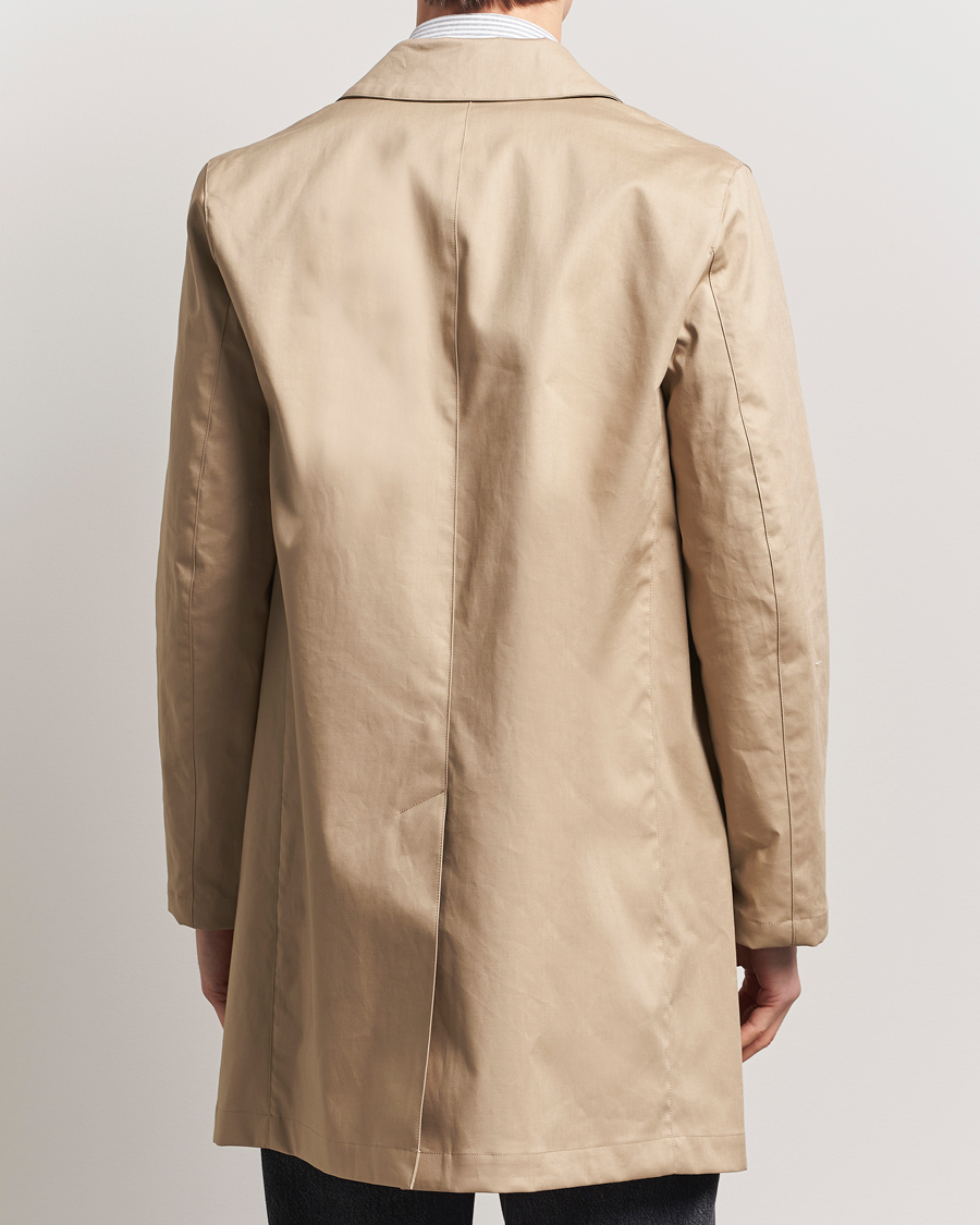 Men | Coats & Jackets | Mackintosh | Donoon Car Coat Fawn