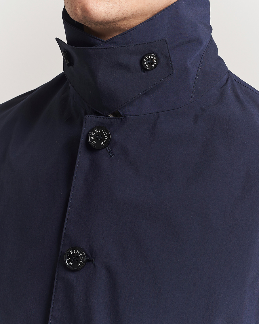 Men | Coats & Jackets | Mackintosh | Humbie GTS Car Coat Navy