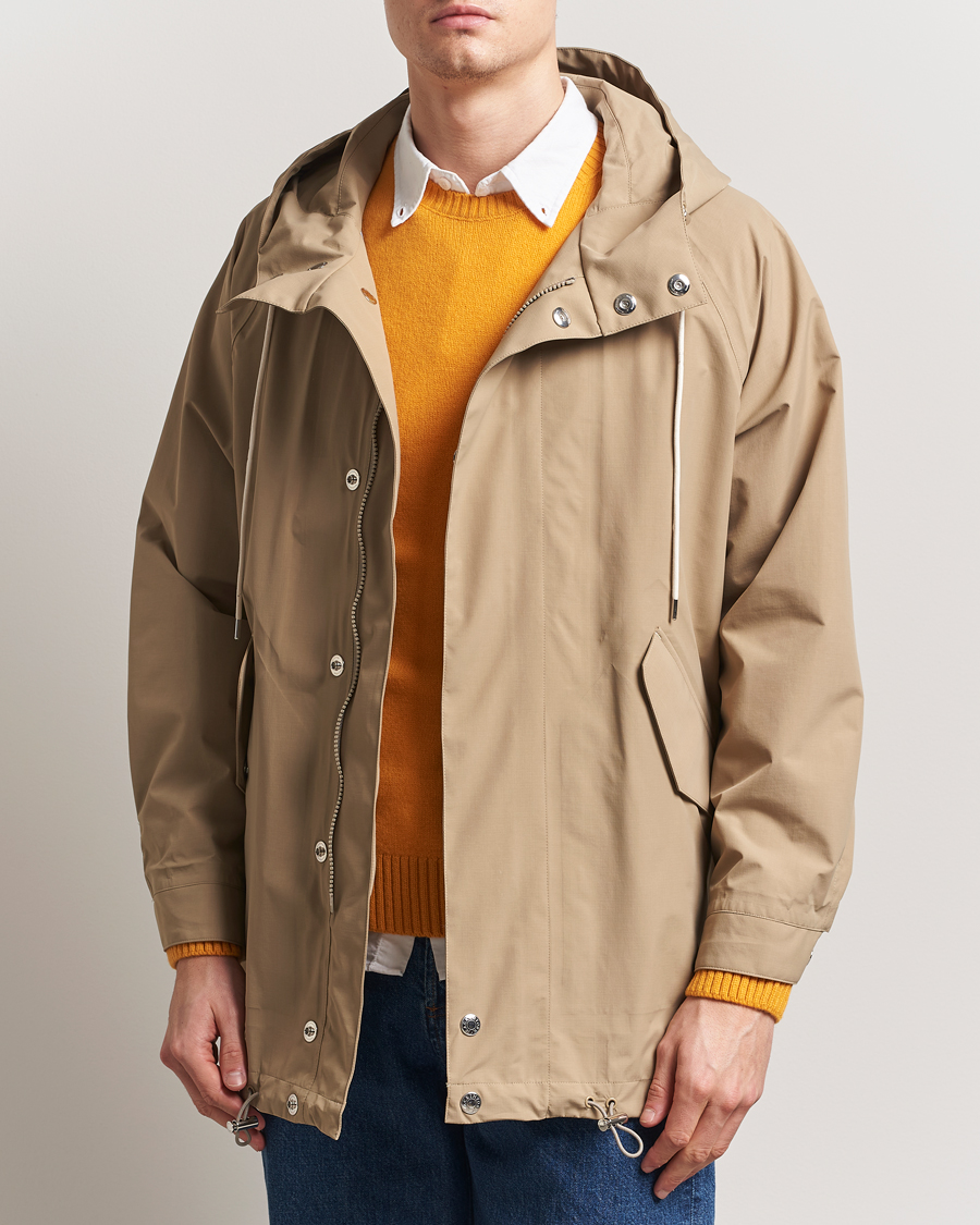 Men | Coats & Jackets | Mackintosh | Raintec Skye Hooded Jacket Fawn