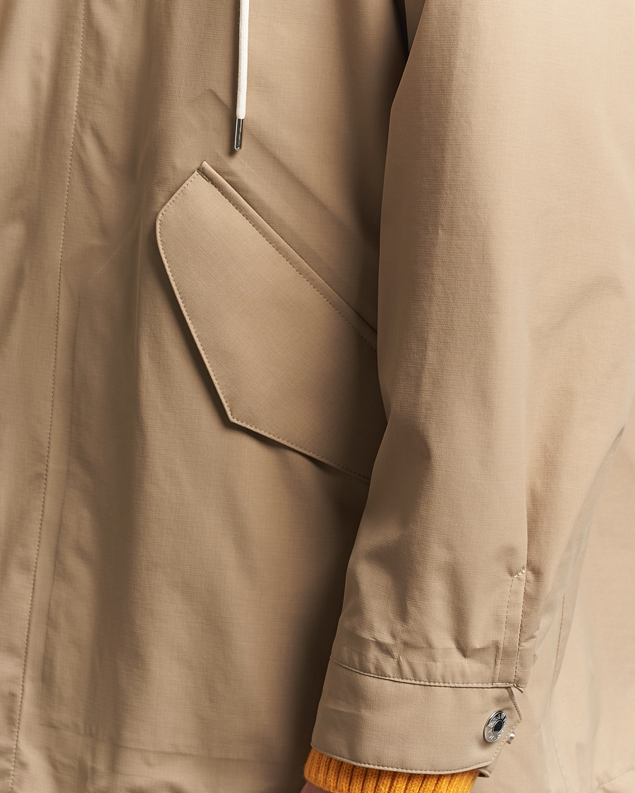 Men | Coats & Jackets | Mackintosh | Raintec Skye Hooded Jacket Fawn